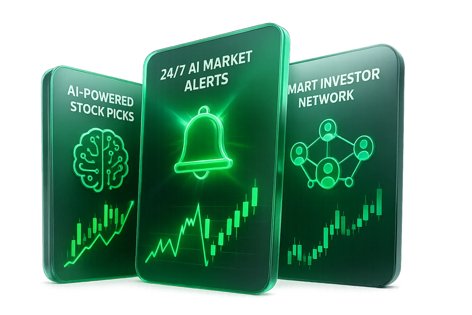 AI finance collage